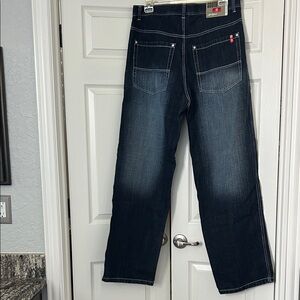 South Pole Men’s Dark Indigo Straight Leg Jeans